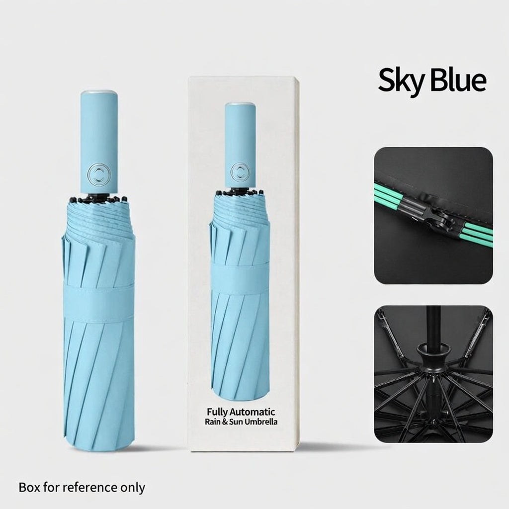 UltraShield 72 — Compact UV Umbrella | UPF 50+ | Auto Open & Close